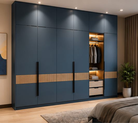 Turnkey execution — wardrobe and storage